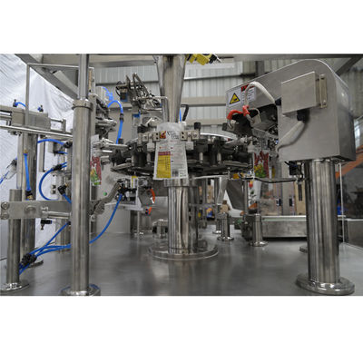 উল্লম্ব স্ট্যান্ড আপ ব্যাগ রোটারি ফ্রোজেন ফুড প্যাকিং মেশিন