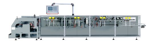 স্তরিত ছায়াছবির অনুভূমিক ডাইপ্যাক খাদ্য পাউচ প্যাকিং মেশিন